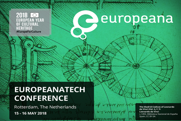 EuropeanaTech 2018 - first speakers announced